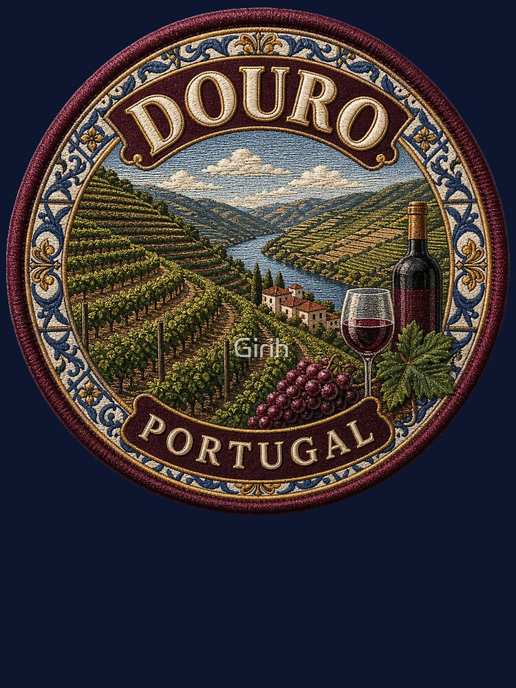 Douro, Portugal – Terraced vineyards, river valley & port wine by Girih