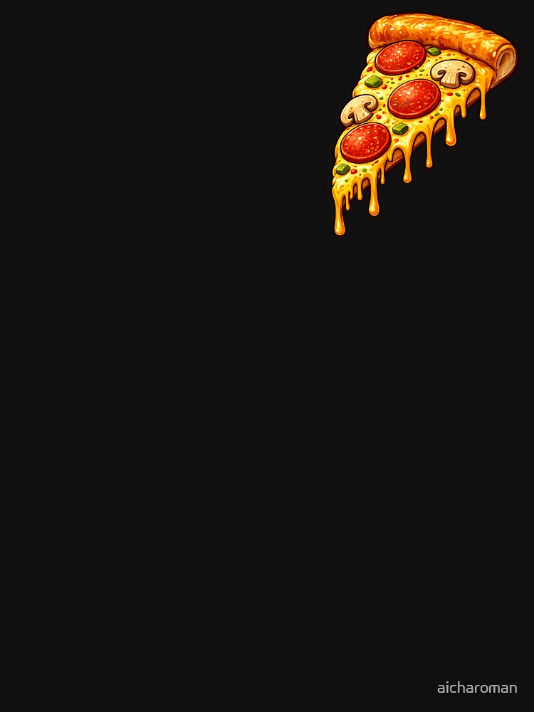 pepperoni pizza by aicharoman