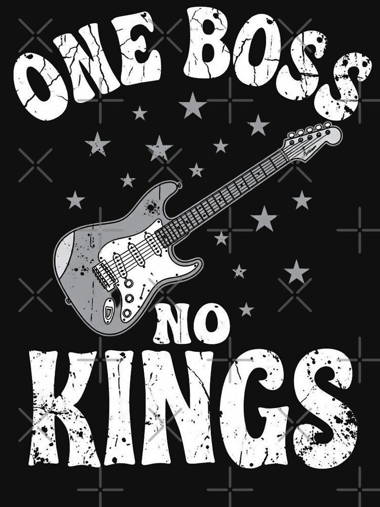 One Boss No Kings Monarchy Political Freedom by sinkedink