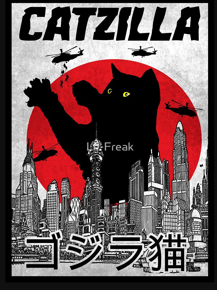 Catzilla by Le-Freak