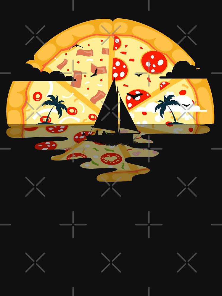 Pizza Sunset by VibrantGifts