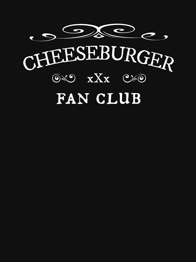 Cheeseburger Fan Club Carnivore by The Junto Shop
