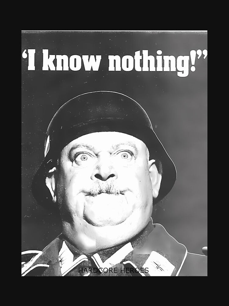 Sgt. Schul.tz "I Know Nothing" Meme by AnneRobel