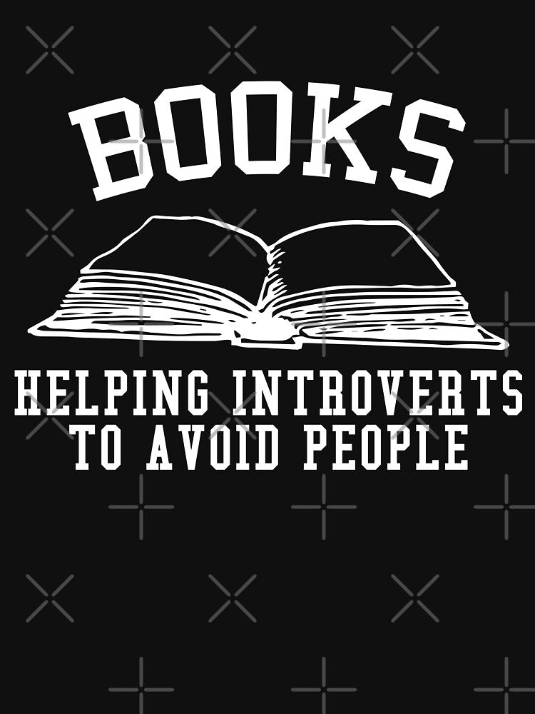 Books helping introverts to avoid people by 23mangoes