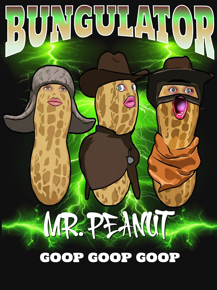 The Burnt Peanut GOOP Bungulator Mr. Peanut by Sendowart