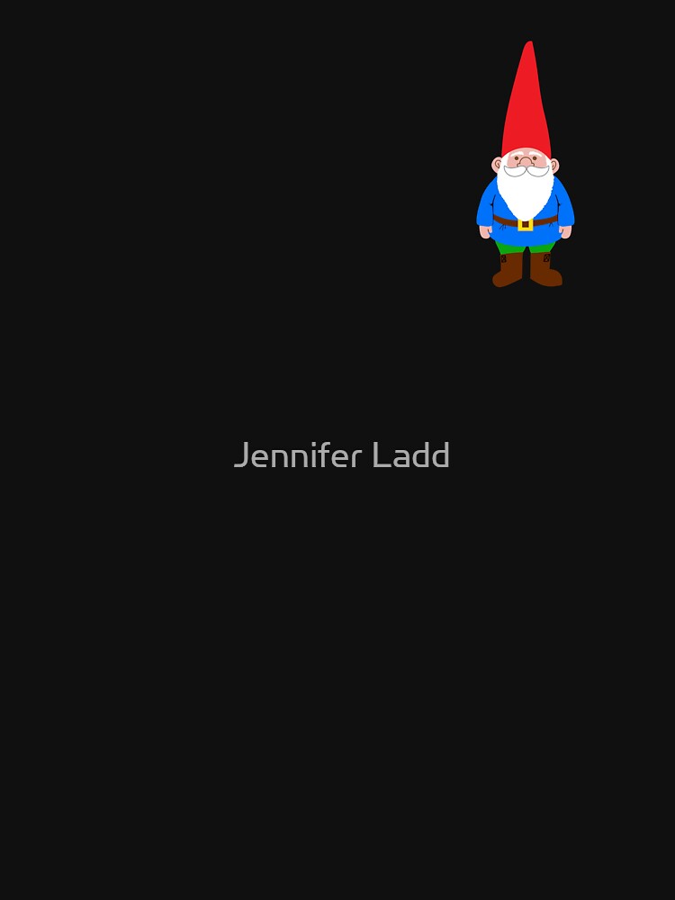Garden gnome by Jennifer Ladd