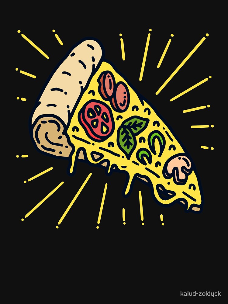 Pizza Slice from Heaven by kalud-zoldyck