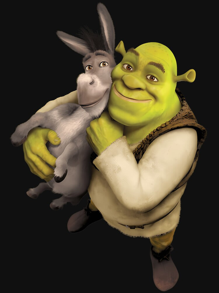 Shrek And Donkey by ElodieGonzales