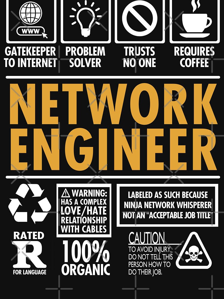 Network Engineer Gatekeeper of the Internet Funny by Nerd Shizzle