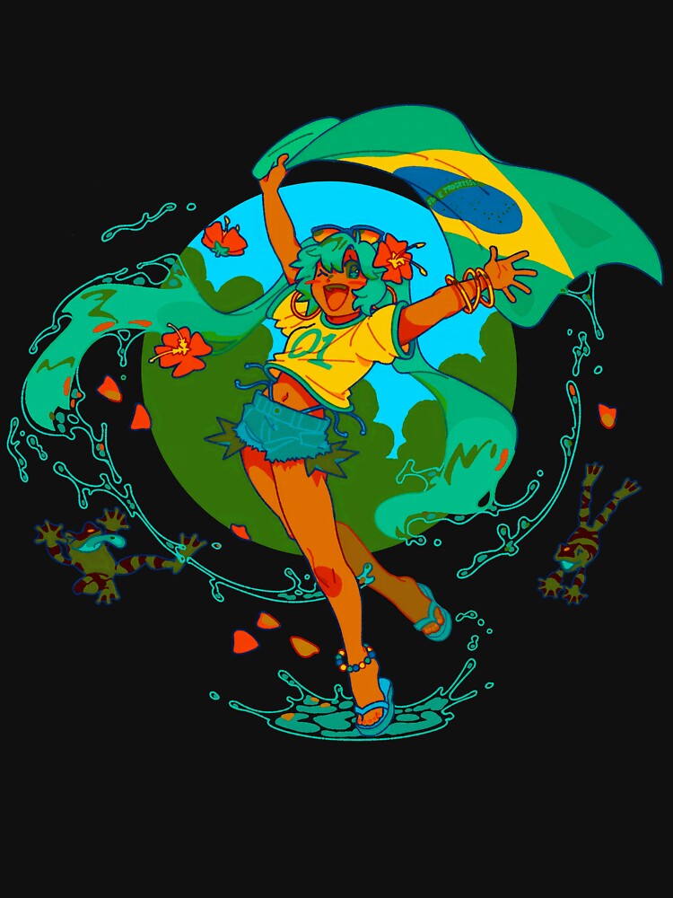 Brasil Hatsune Miku by KendallCarlo