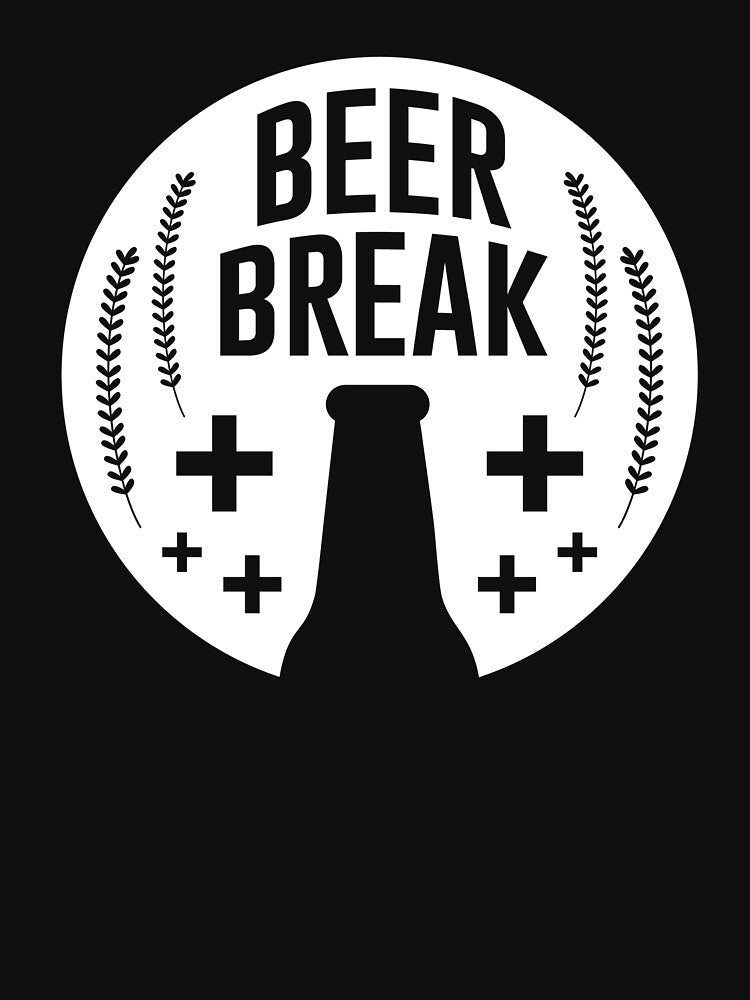 Beer Break - Native Drunk Beer is made by men wine by god - Beer Lover - Beer Fanatic - Beer is Life by mellinnshirts