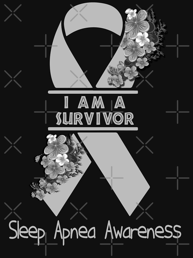 I Am A Suvivor Ribbon Sleep Apnea Awareness by heppenp