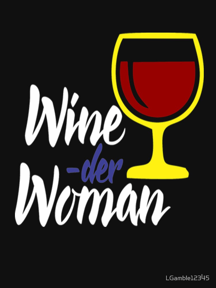 Awesome Winder Woman wine lover gift by LGamble12345