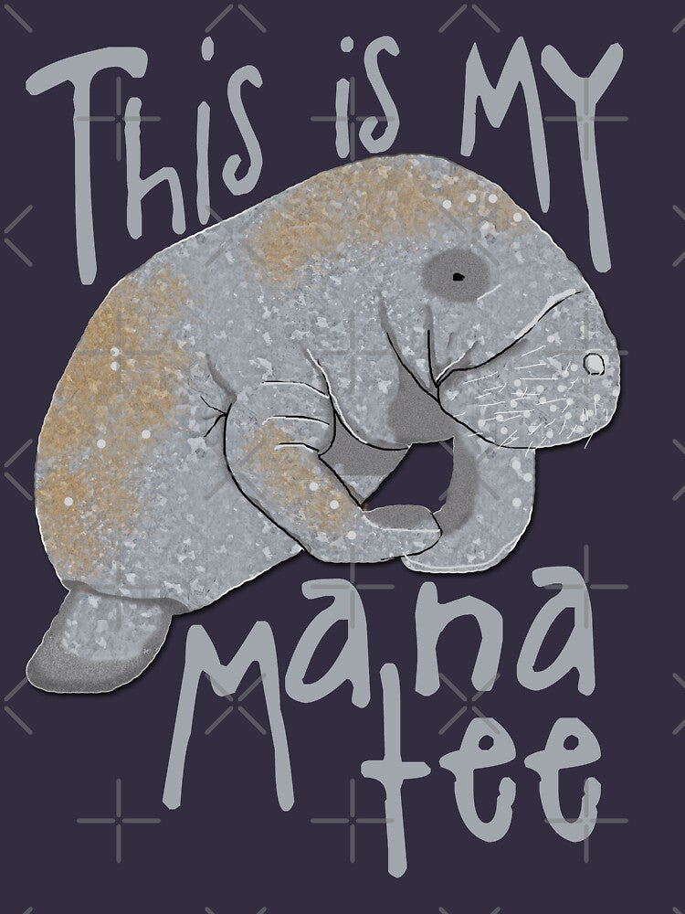 Manatee T-Shirt by Amy Hadden