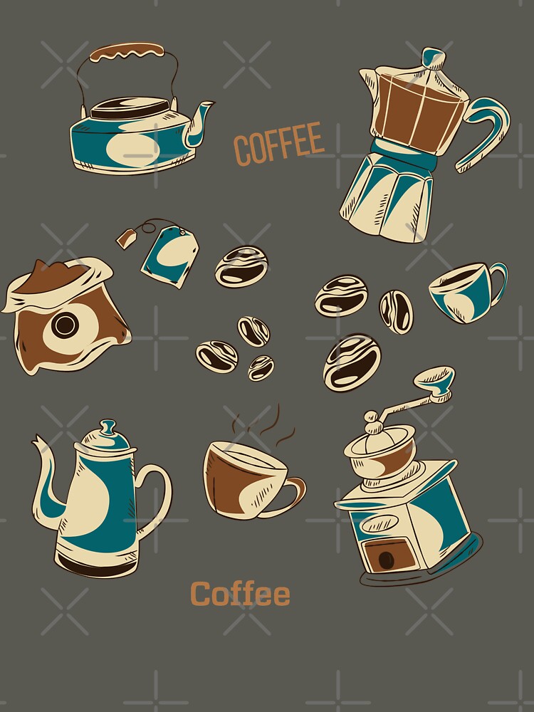 Coffee Element Pattern by smallcatvn
