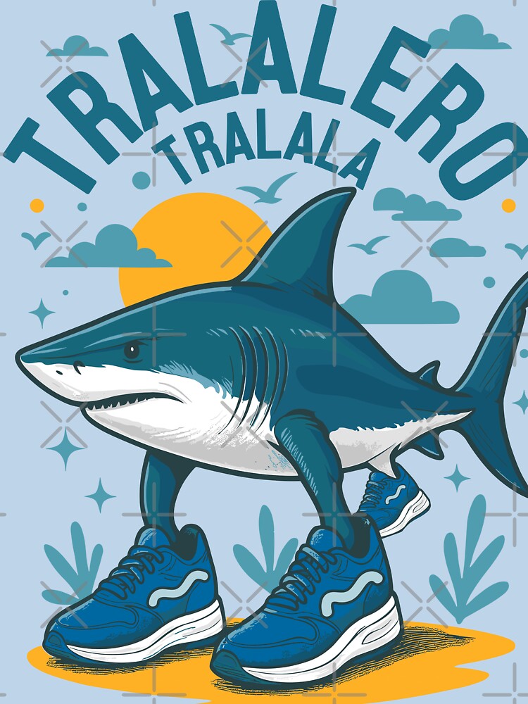 Tralalero Tralala Italian Brainrot Memes by Sitchko