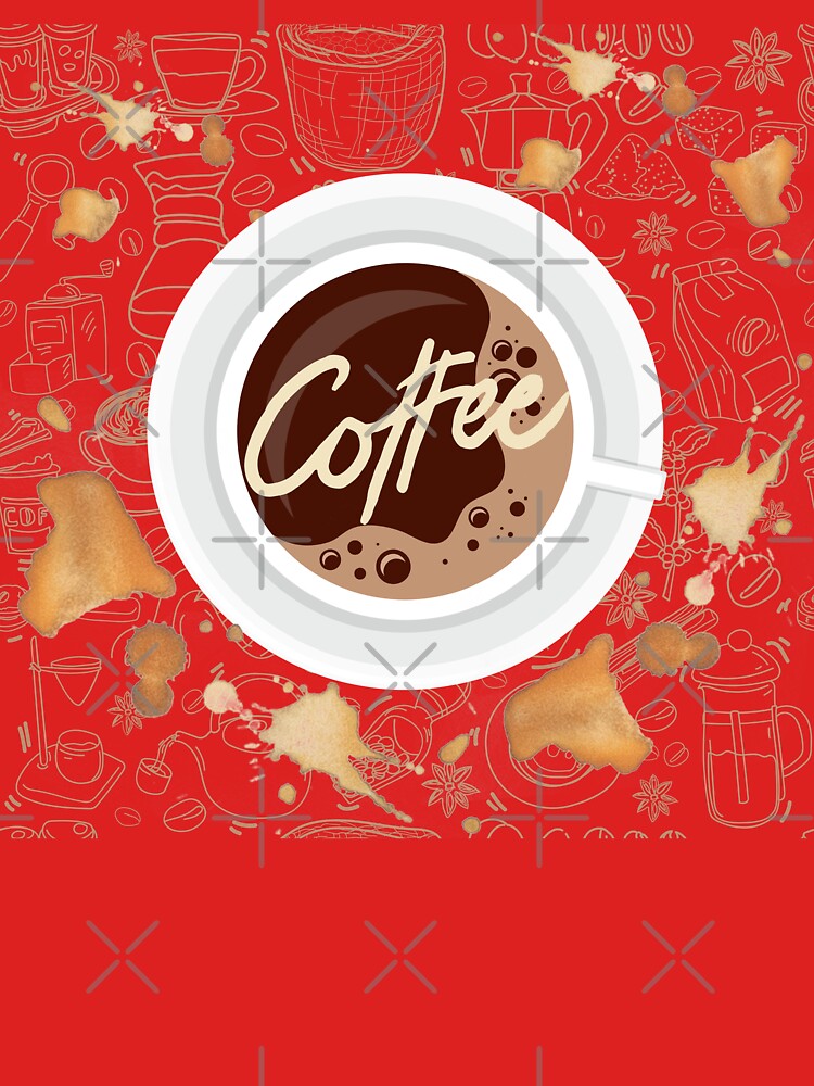 Cofe Coffee Cup – Aesthetic Coffee Stain Design by Art-Design-EM