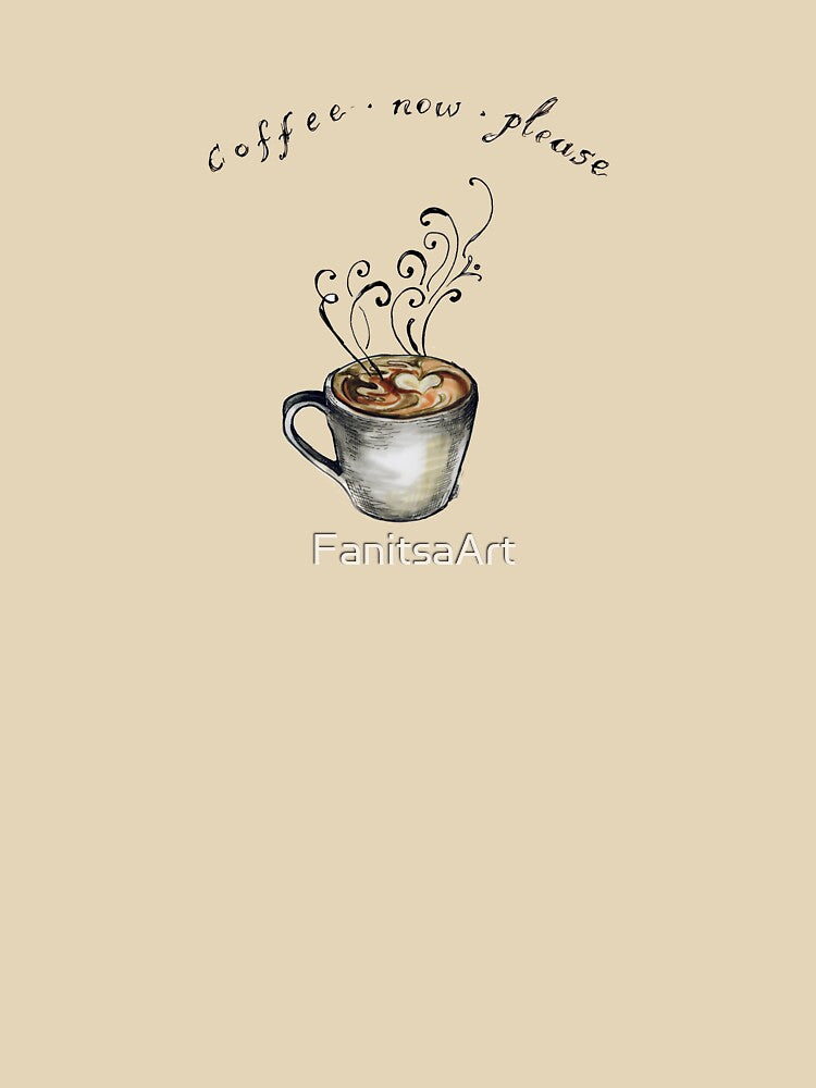 Coffee Now, Please! by FanitsaArt