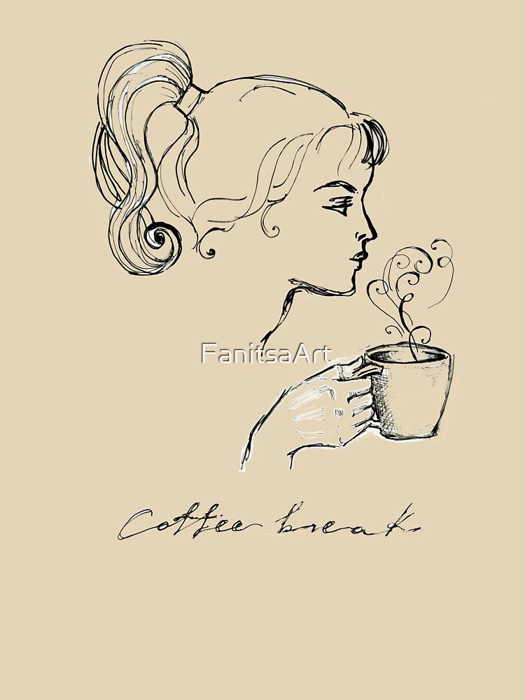 Coffee Break by FanitsaArt