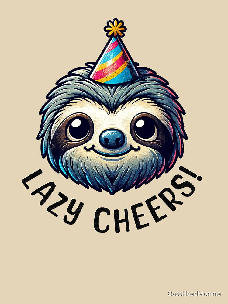 Sloth Lazy Cheers by StephanieBrock