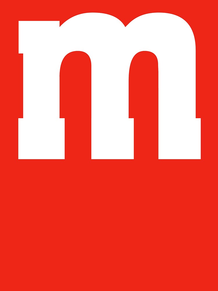 Letter M Groups Halloween Matching Team Easy Lazy Costume by Teeviola
