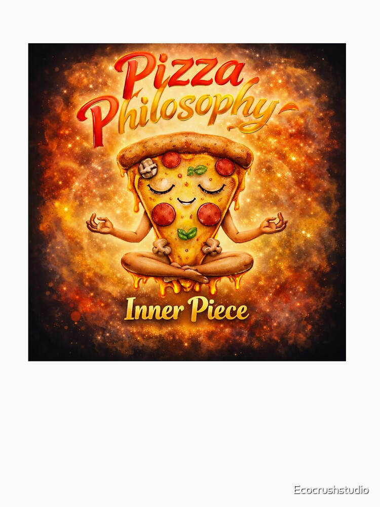 Pizza Philosophy – Inner Piece by Ecocrushstudio