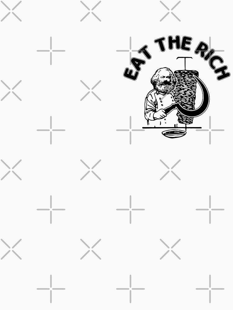 Eat The Rich Doner Döner Kebab Karl Marx Socialist Hasan Piker by wearhypeco