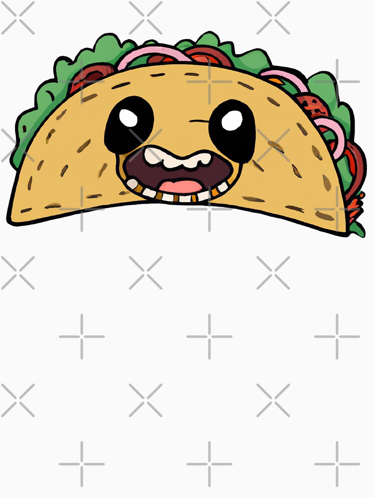 Creepy smiling taco face by winterswinner