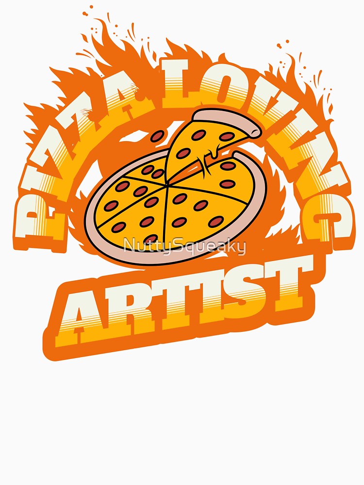 Pizza Loving Artist by NuttySqueaky