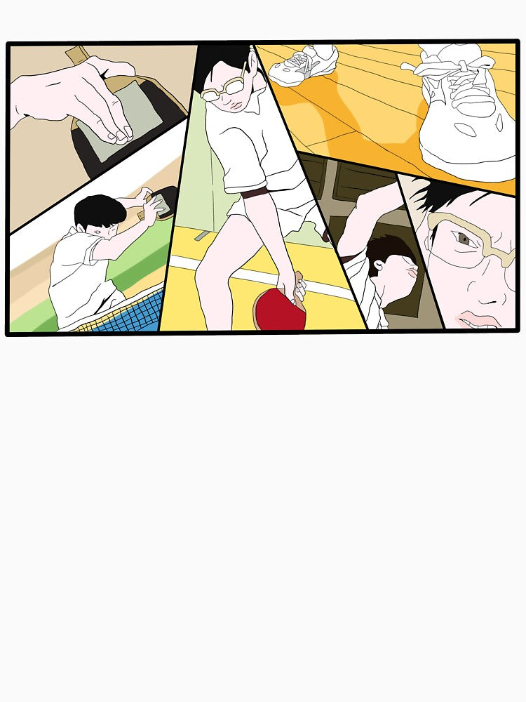 Ping Pong The Animation Print by niymi
