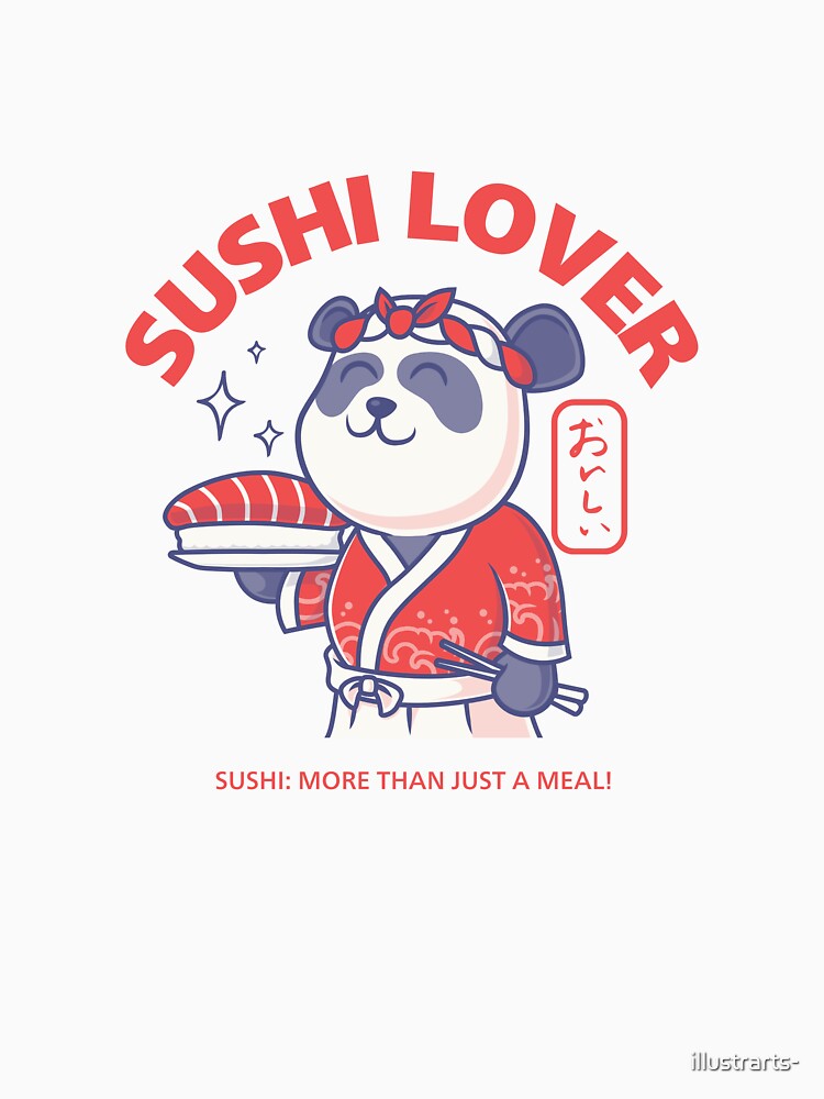 Sushi Lover by illustrarts-