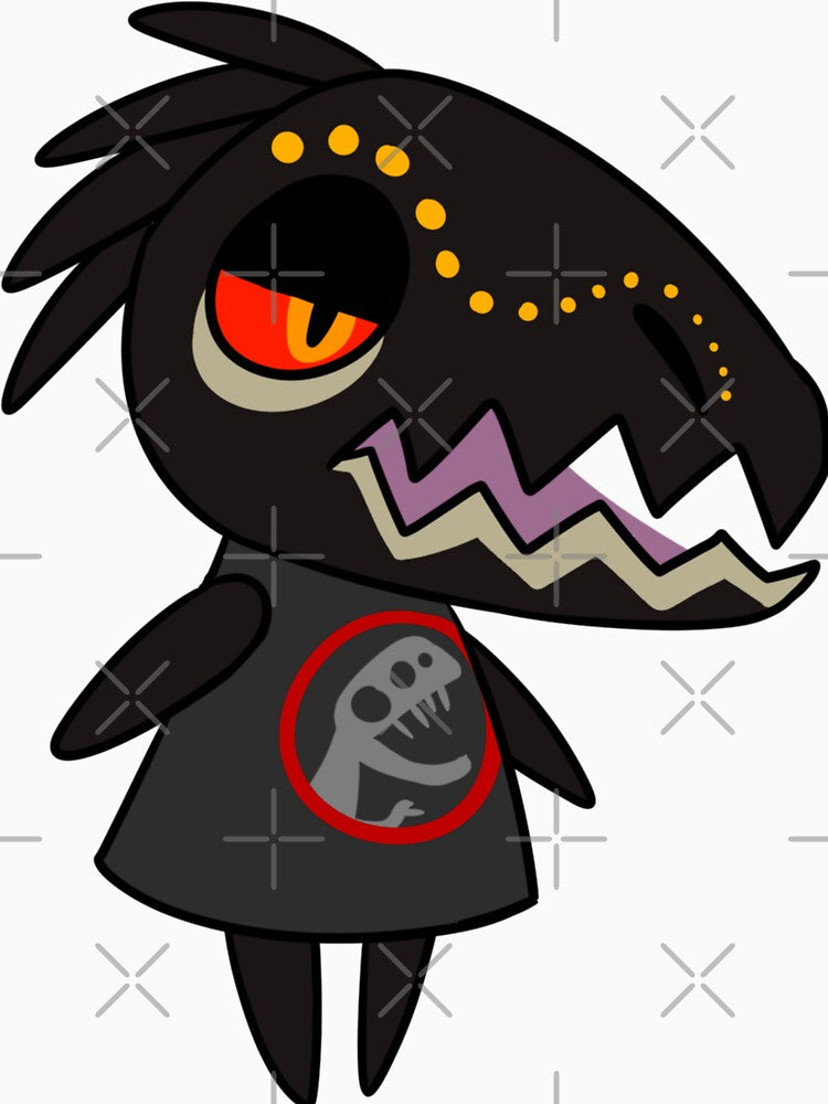 Creepy Dinosaur (no text) by hebbyarts