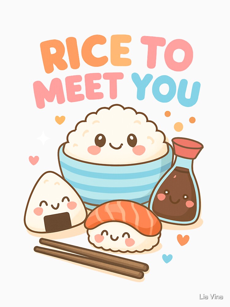 Rice to Meet You Cute Japanese Sushi by Lia Vina