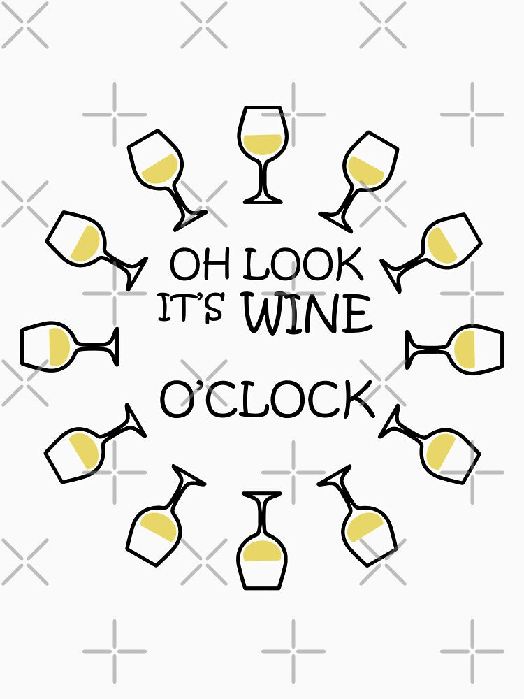 Oh look it's wine o'clock (White wine) by GatoBlanco