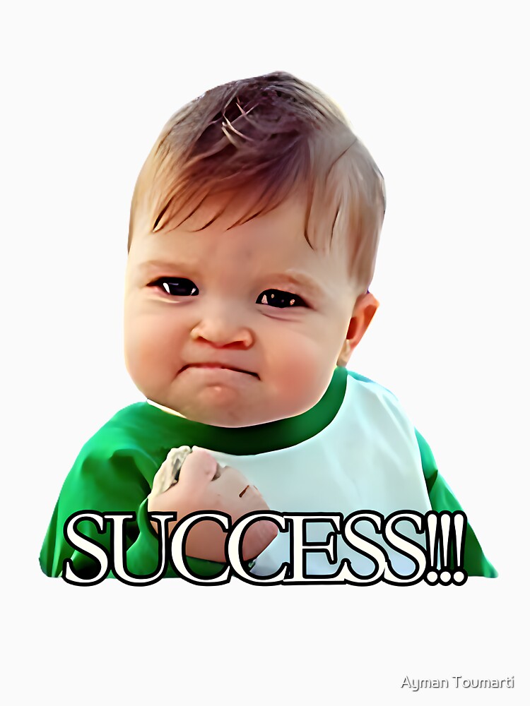 Success Kid – When You Just Know You Nailed It by Ayman Toumarti