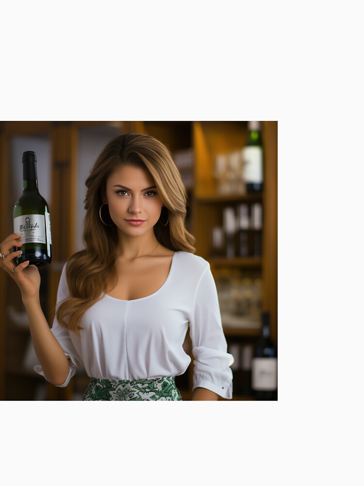 Sommelier Educating Wine for Upscale Restaurant by TheBrainArt