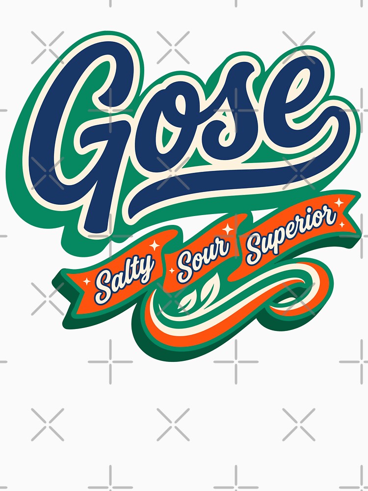 Vintage Salty Sour Gose Beer Craft Brewery by Cozy-Old-Pub