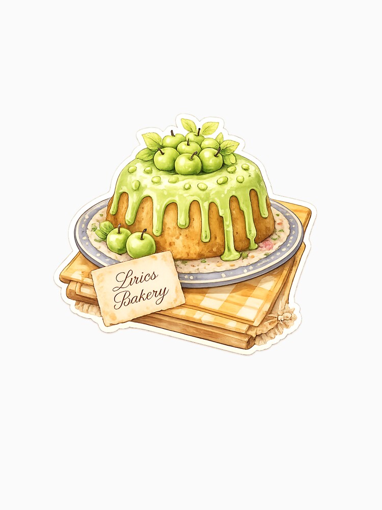 magic green apple cake by LiriosLand