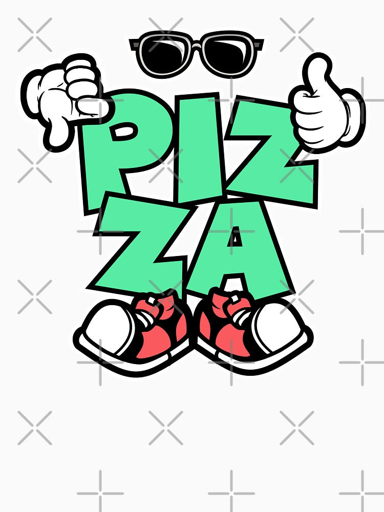 Comic about the word PIZZA, indecisive by NFTWords