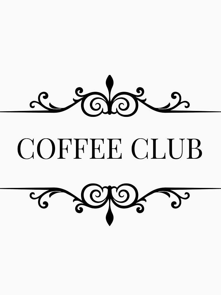 Coffee Club Vintage Aesthetic Coffee Lover Retro T-Shirt by VioletCreatives
