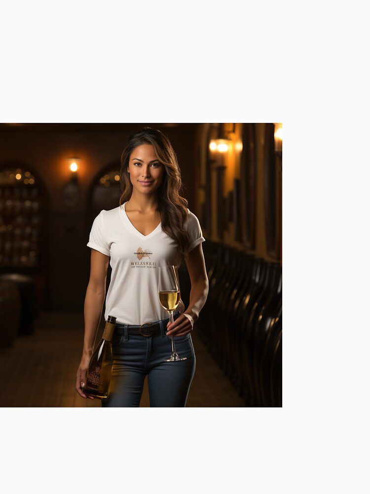Sommelier Advising Wine for Upscale Restaurant by TheBrainArt