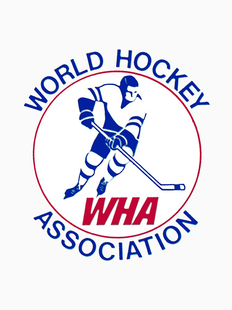 WHA Vintage Hockey Defunct Sports League Logo by Brett's Vintage Sports