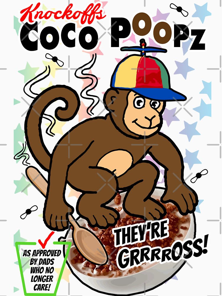 Knockoff Breakfast Cereal : Coco Poopz : not Pops! by DemandChaos
