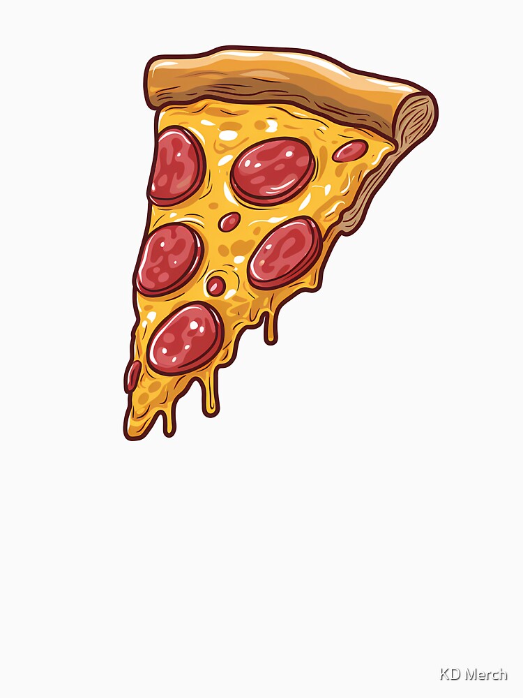 Pizza Slice by KD Merch