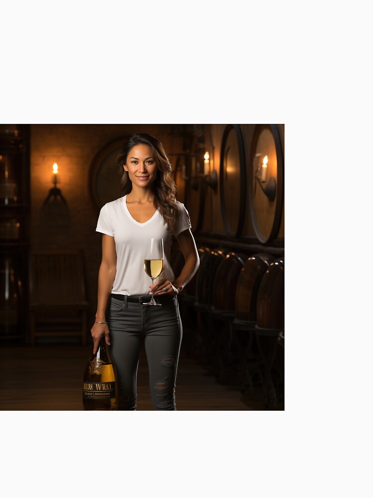 Sommelier Presenting Wine for Upscale Restaurant by TheBrainArt