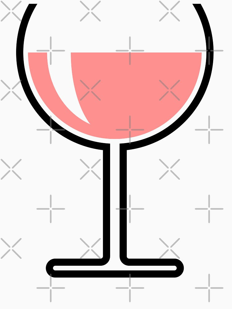 Rosé Wine Glass (Round / Open) by MrFaulbaum