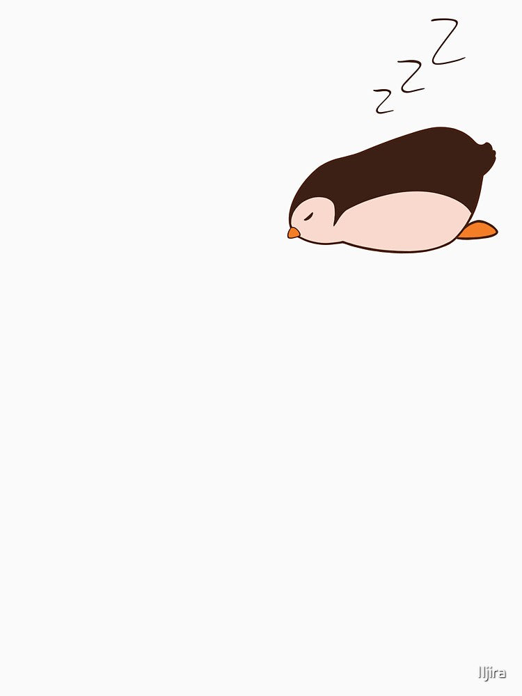 Cute sleeping Penguin by Iljira
