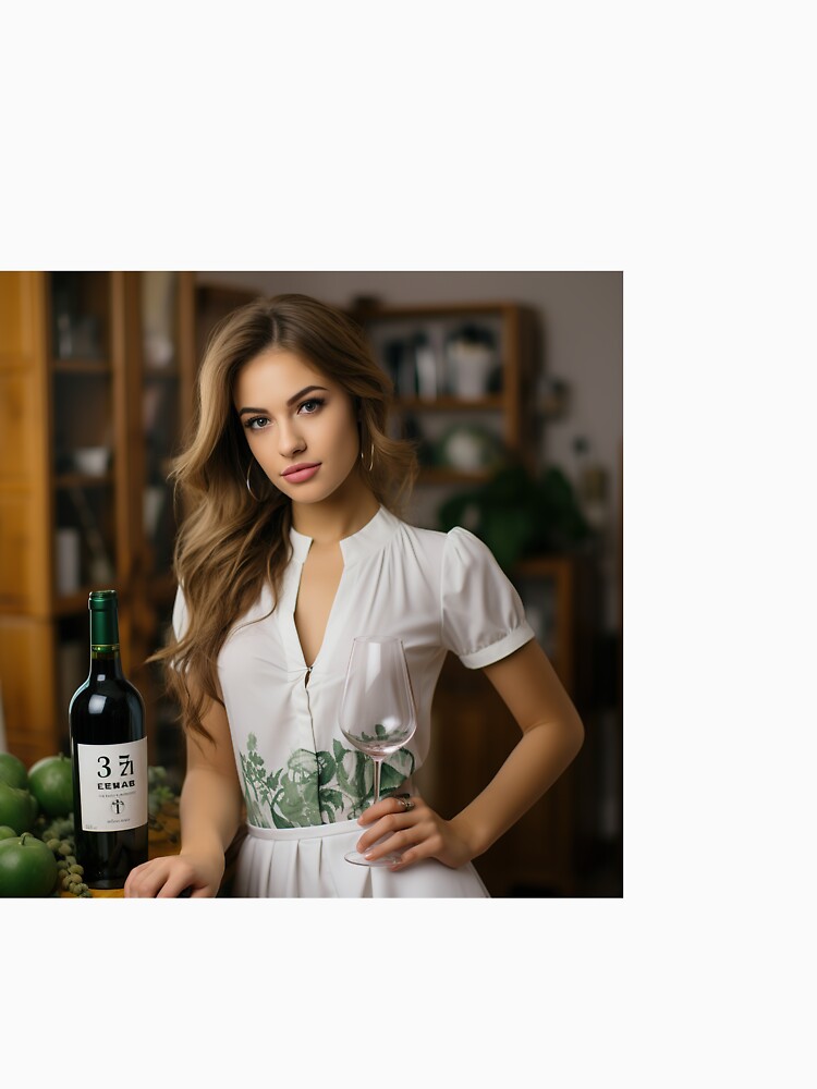 Sommelier Recommending Wine for Upscale Restaurant by TheBrainArt