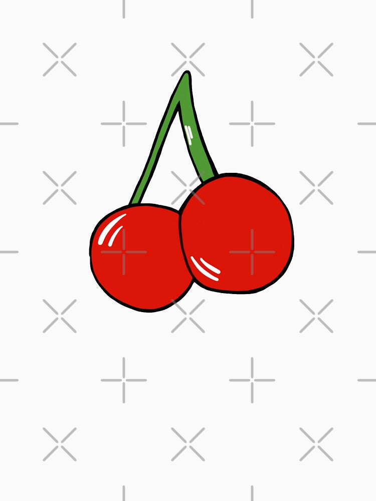 Dark cherry, cute red cherries by Barolina