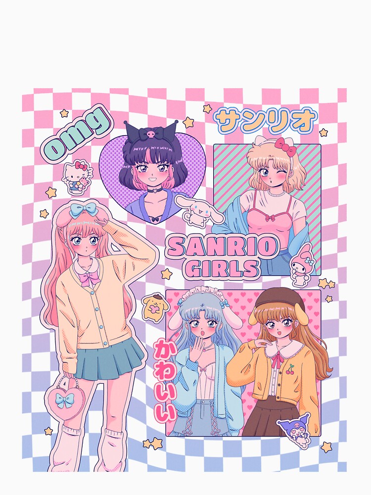 Kawaii Anime Girls by vaneillust